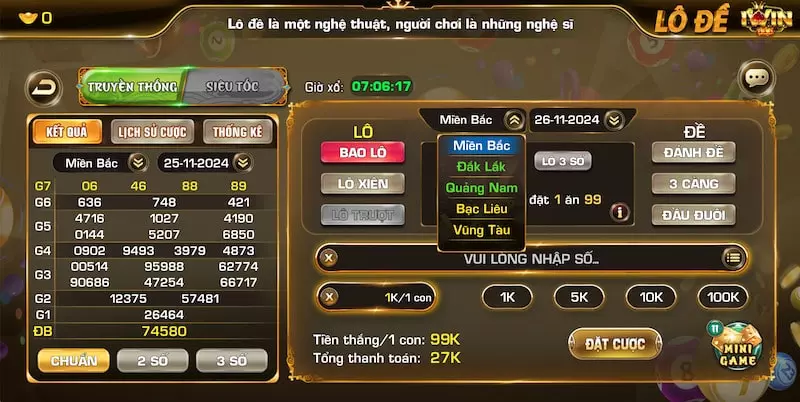 Cá cược lô đề truyền thống nhận thưởng cực khủng