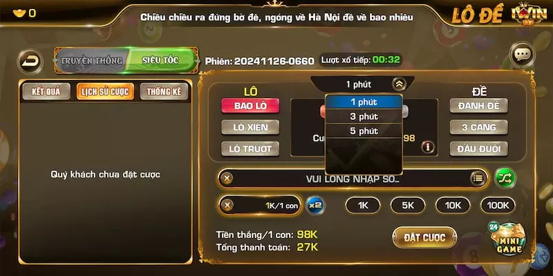 Hình thức cược siêu tốc độc đáo chỉ có tại iWin