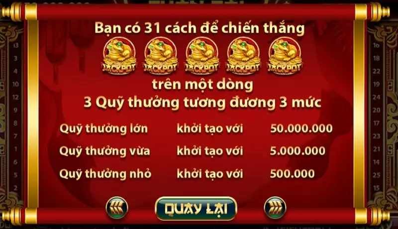 Cơ hội thắng cực cao khi tham gia giải trí