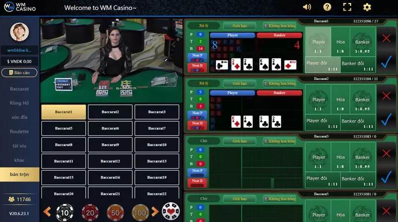 Game hot bậc nhất trên WM Live Casino