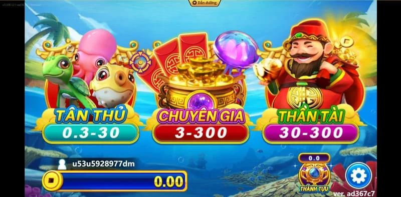 Luật lệ cơ bản của game Bắn cá Thần Tài tại iWin